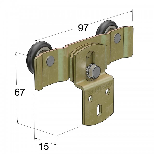 UPPER ROLLER / DOUBLE 